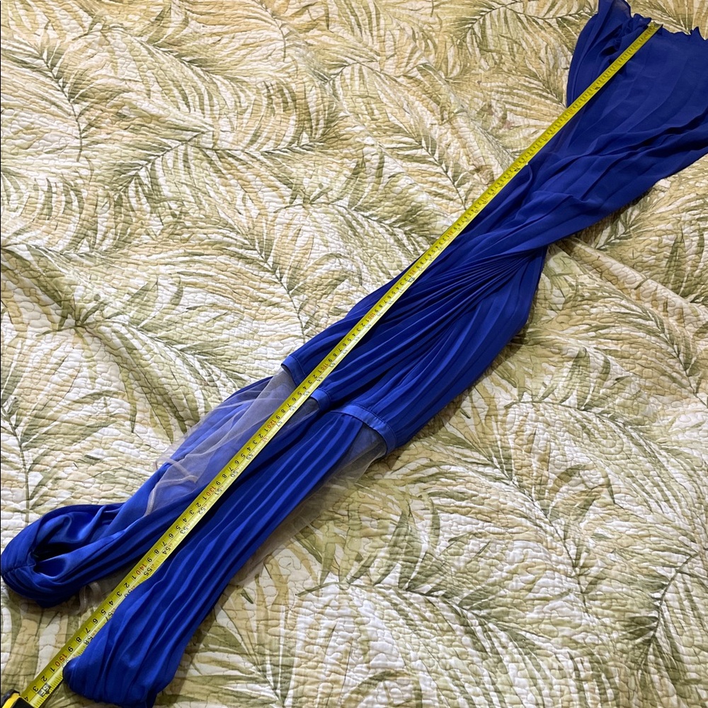 Bebe Peekaboo, Pleated Mesh Insert Split Front Ma… - image 7